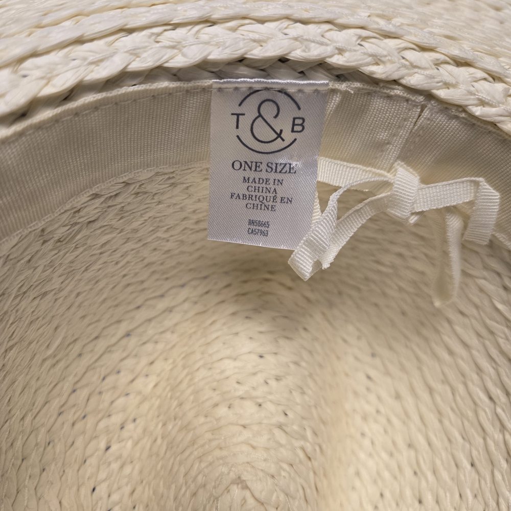 NWOT - Treasure & Bond Cream Straw Hat - Picture 5 of 10